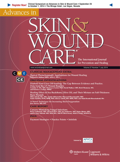 Advances in Skin & Wound Care: The Journal for Prevention and Healing