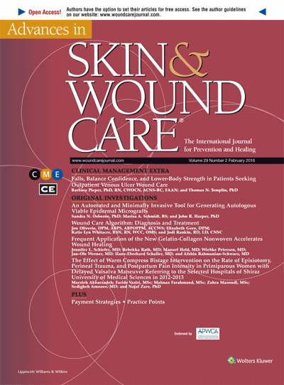 Advances in Skin & Wound Care: The Journal for Prevention and Healing