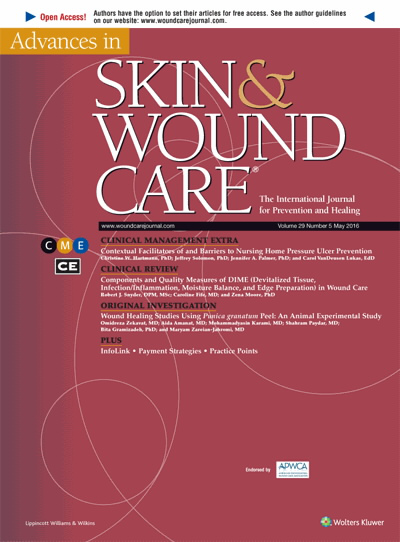 Advances in Skin & Wound Care: The Journal for Prevention and Healing