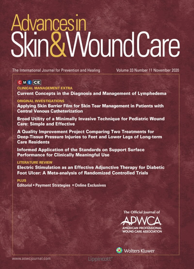 Advances in Skin & Wound Care: The Journal for Prevention and Healing