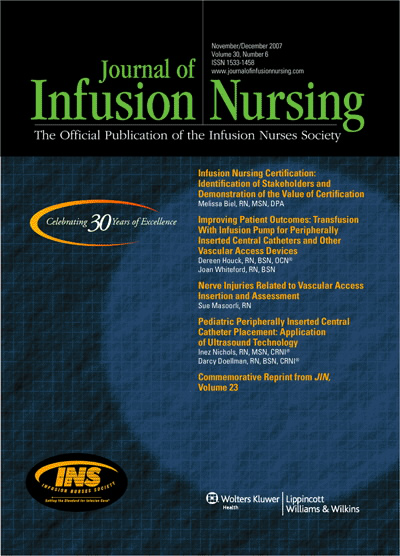 Journal of Infusion Nursing 