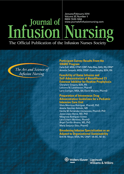 Journal of Infusion Nursing 