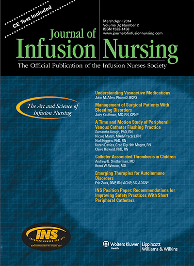 Journal of Infusion Nursing 