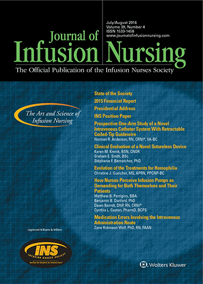 Journal of Infusion Nursing 