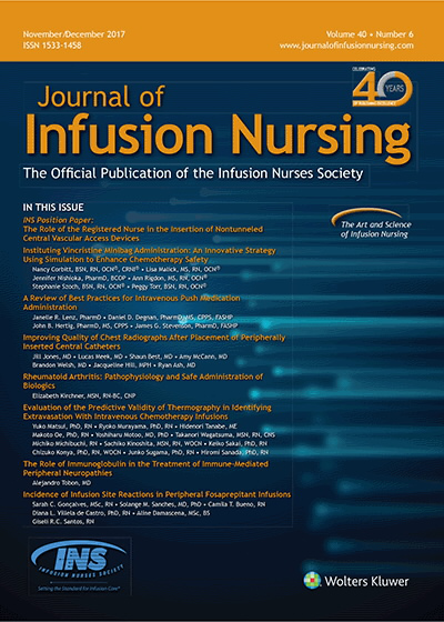 Journal of Infusion Nursing 