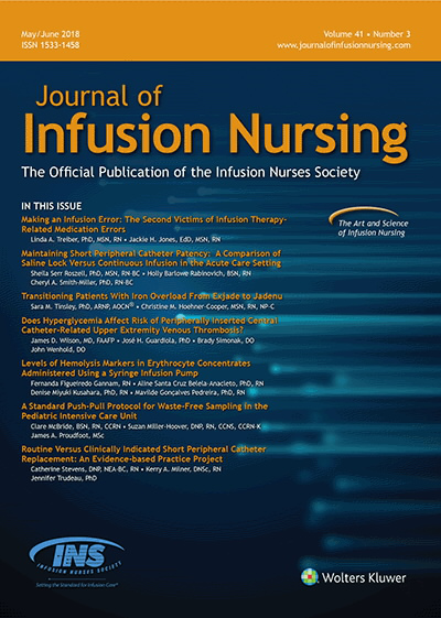 Journal of Infusion Nursing 