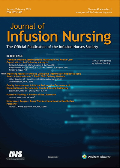 Journal of Infusion Nursing 