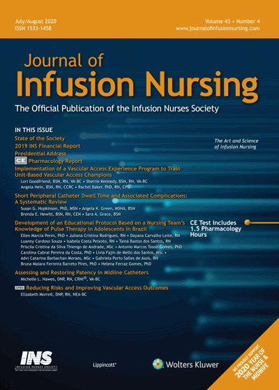 Journal of Infusion Nursing 