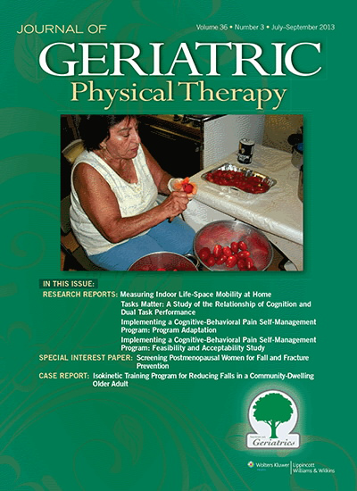 Journal of Geriatric Physical Therapy