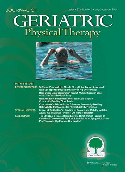 Journal of Geriatric Physical Therapy