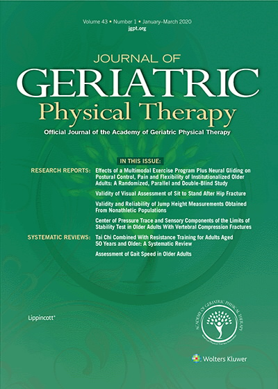 Journal of Geriatric Physical Therapy