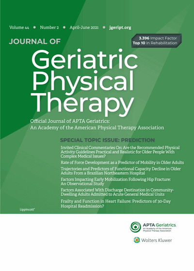 Journal of Geriatric Physical Therapy