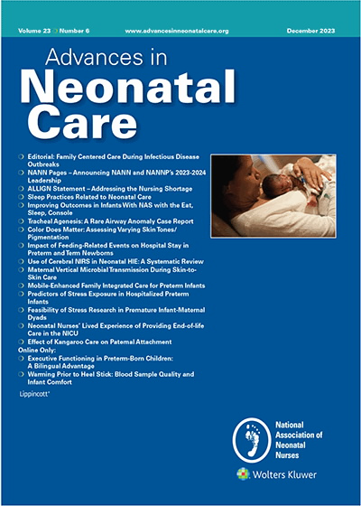 Advances in Neonatal Care