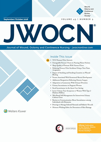 Journal of Wound, Ostomy and Continence Nursing