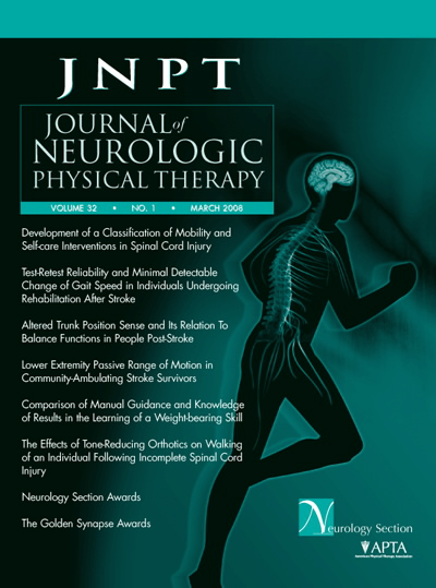 Journal of Neurologic Physical Therapy