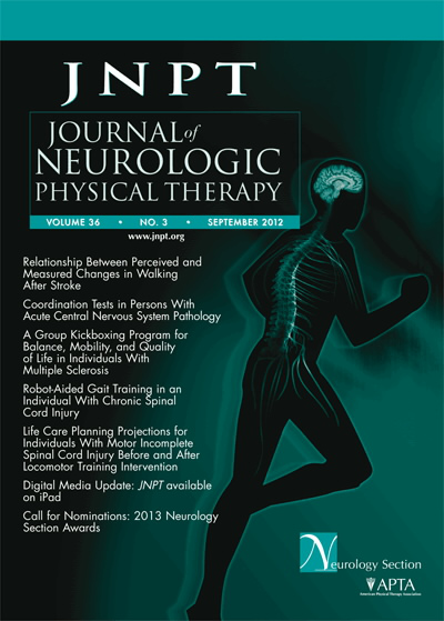 Journal of Neurologic Physical Therapy