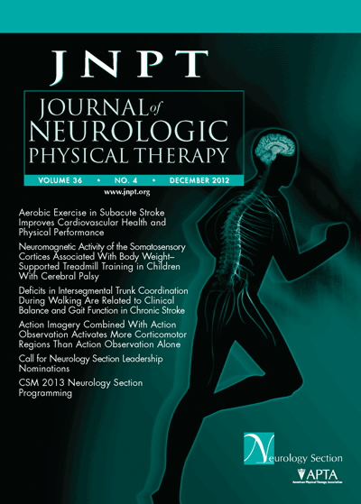 Journal of Neurologic Physical Therapy