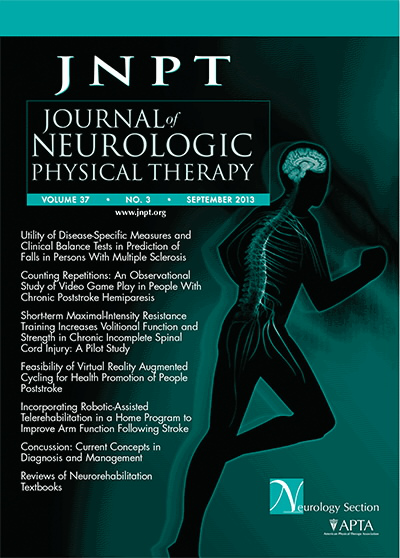 Journal of Neurologic Physical Therapy