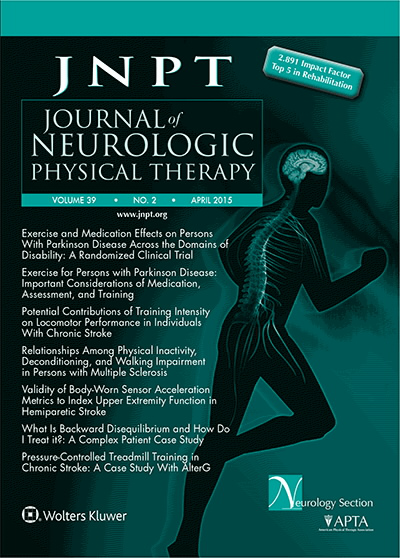 Journal of Neurologic Physical Therapy