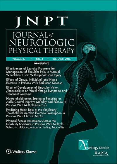 Journal of Neurologic Physical Therapy