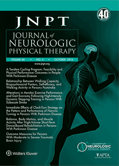 Journal of Neurologic Physical Therapy