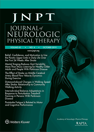 Journal of Neurologic Physical Therapy