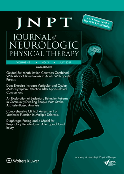 Journal of Neurologic Physical Therapy