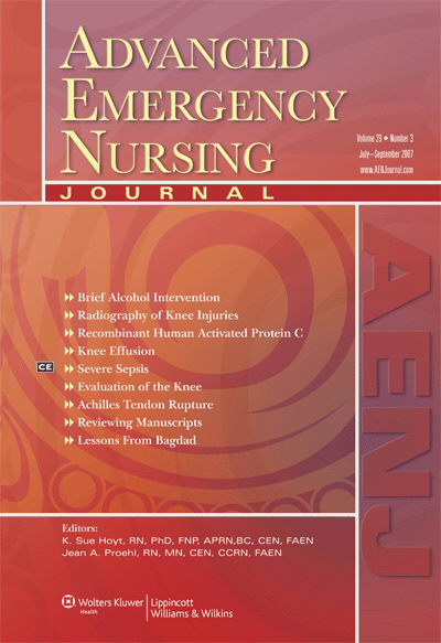 Advanced Emergency Nursing Journal 