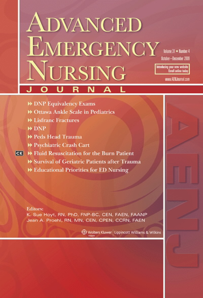 Advanced Emergency Nursing Journal 