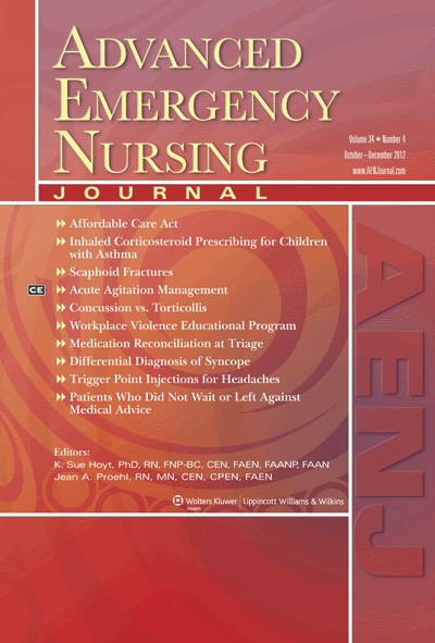 Advanced Emergency Nursing Journal 