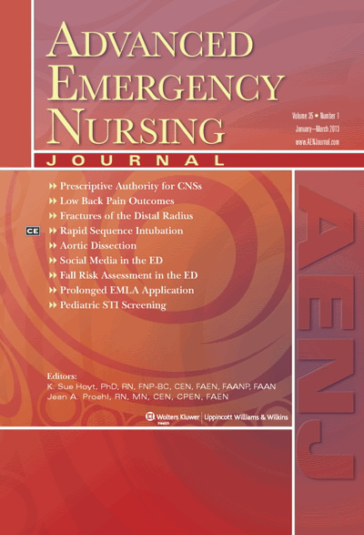 Advanced Emergency Nursing Journal 