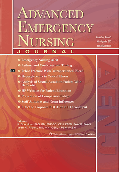 Advanced Emergency Nursing Journal 