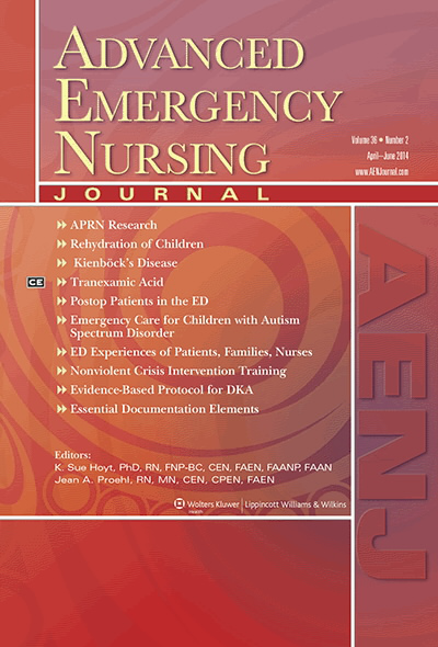 Advanced Emergency Nursing Journal 