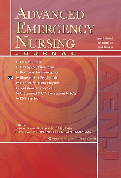 Advanced Emergency Nursing Journal 