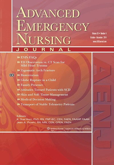 Advanced Emergency Nursing Journal 