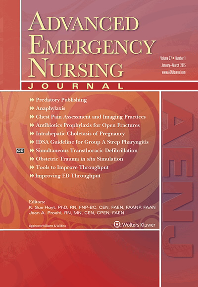 Advanced Emergency Nursing Journal 