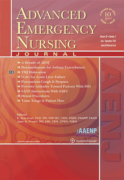 Advanced Emergency Nursing Journal 