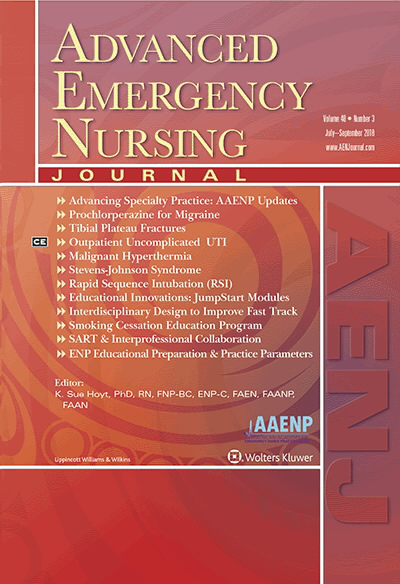 Advanced Emergency Nursing Journal 