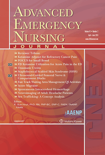 Advanced Emergency Nursing Journal 