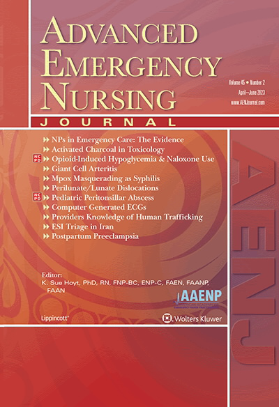 Advanced Emergency Nursing Journal 