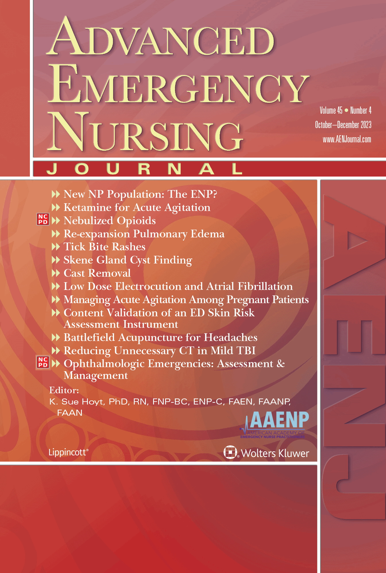 Advanced Emergency Nursing Journal 