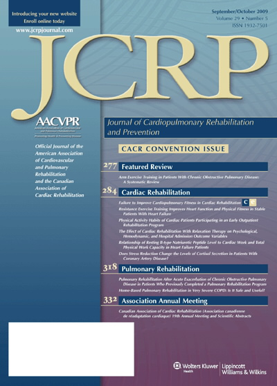 Journal of Cardiopulmonary Rehabilitation & Prevention