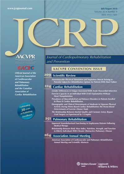 Journal of Cardiopulmonary Rehabilitation & Prevention