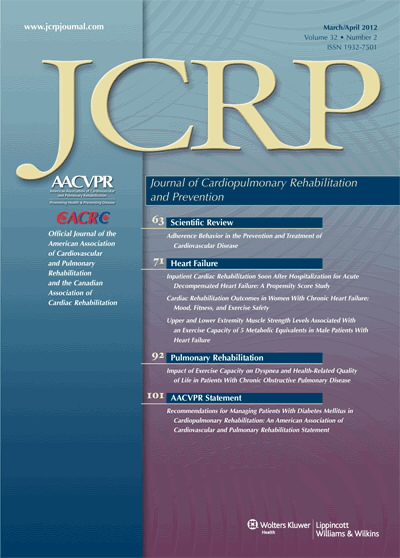 Journal of Cardiopulmonary Rehabilitation & Prevention