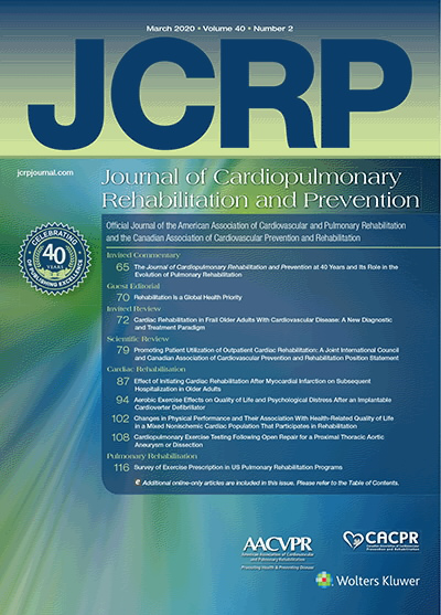 Journal of Cardiopulmonary Rehabilitation & Prevention