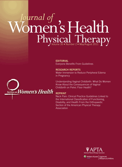 Journal of Women's Health Physical Therapy