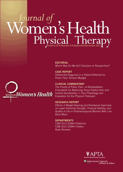 Journal of Women's Health Physical Therapy