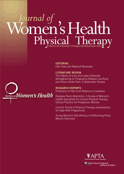 Journal of Women's Health Physical Therapy