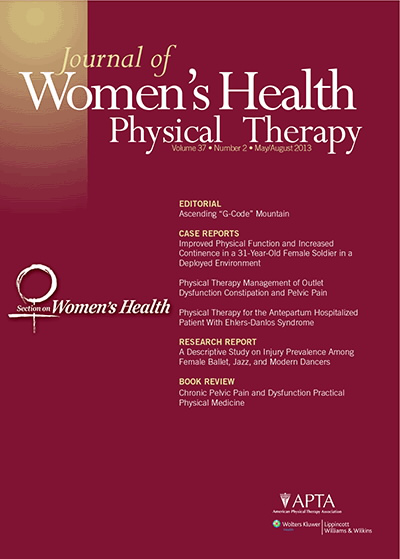 Physical Therapy Management Of Outlet Dysfunction Constipation And