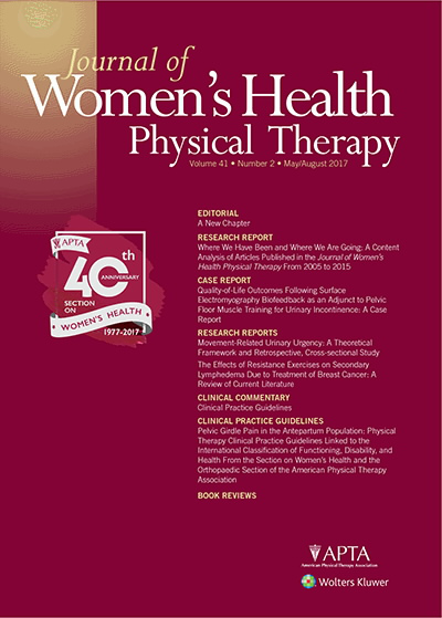 Journal of Women's Health Physical Therapy